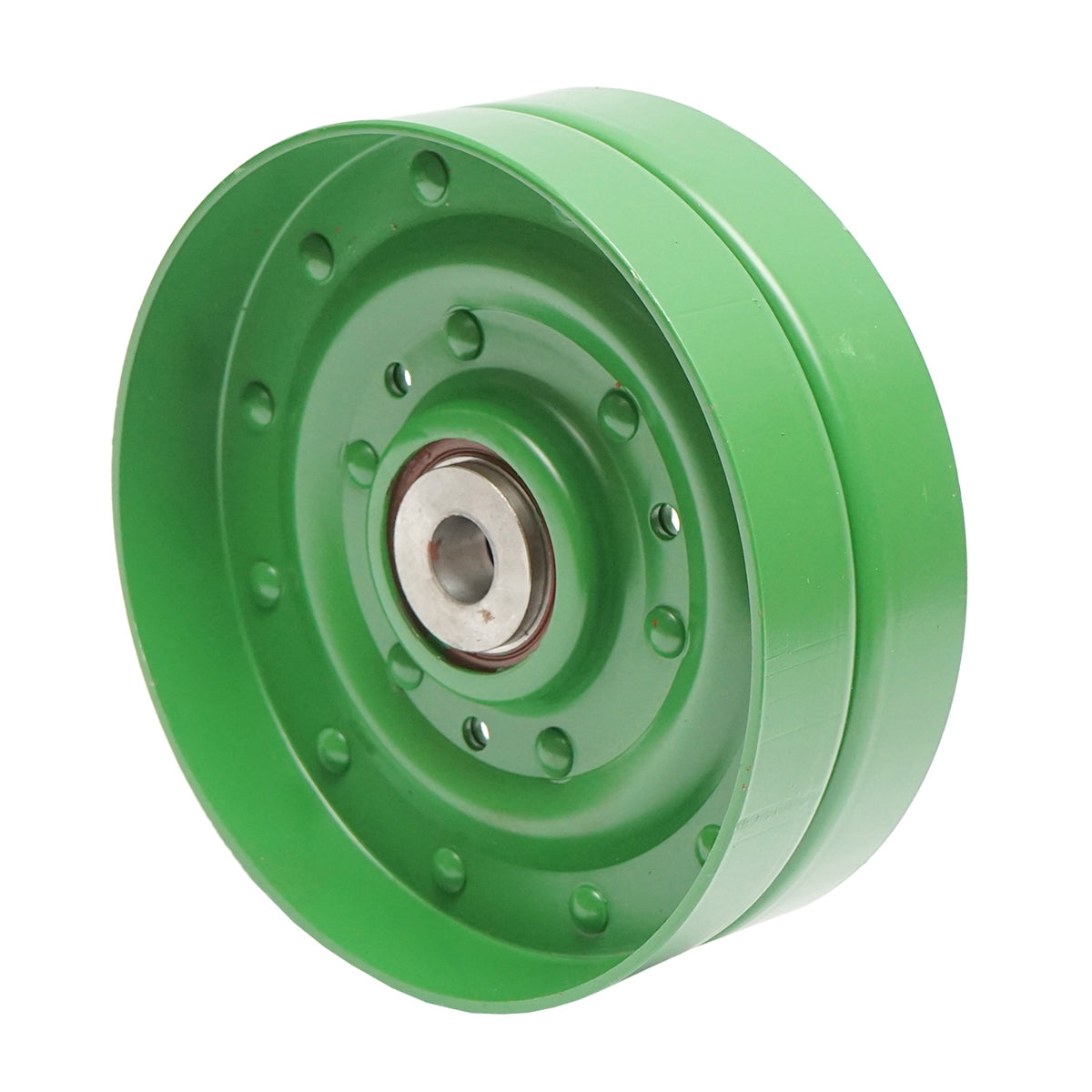 Belt tensioner pulley for John Deere combine OEM code AH150900
